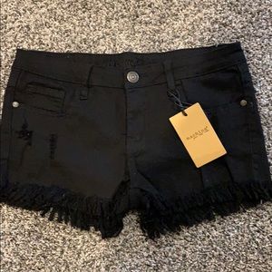 Boutique denim shorts